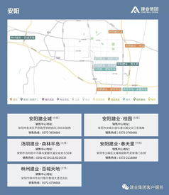 建业集团七月版客户服务地图 全方位守护，服务零距离